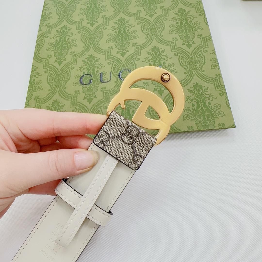 Gucci GG Marmont Reversible Belt - 