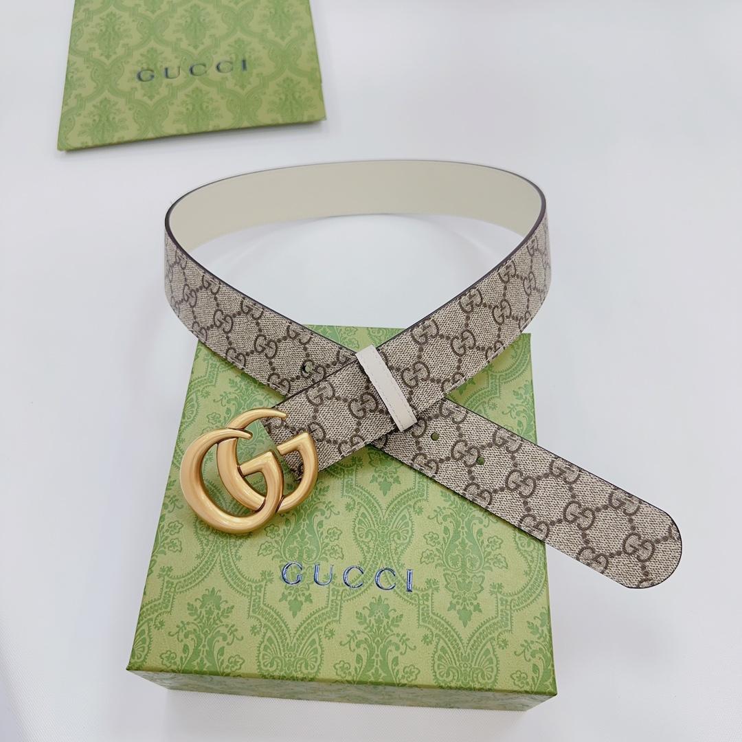 Gucci GG Marmont Reversible Belt - 