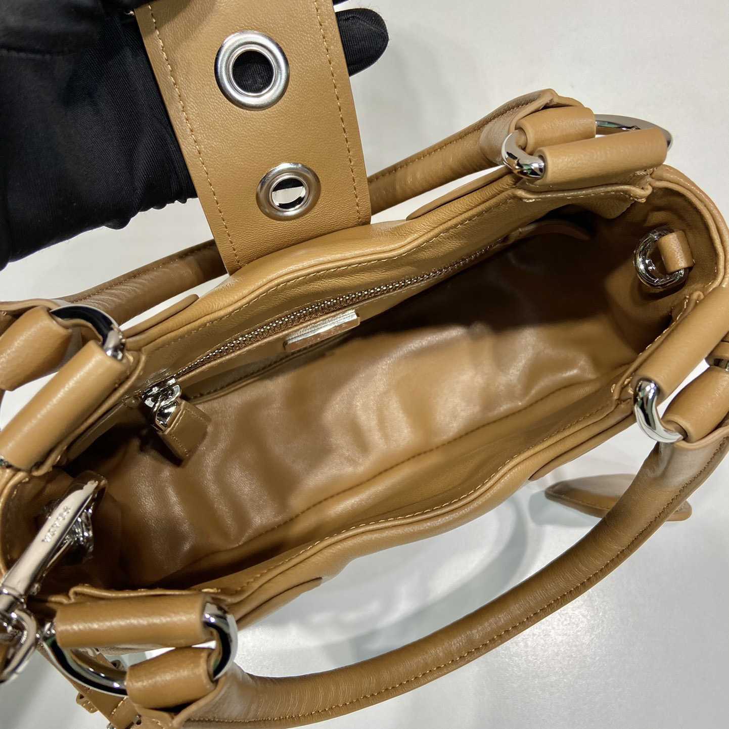 Prada Moon Padded Nappa-leather Bag - 