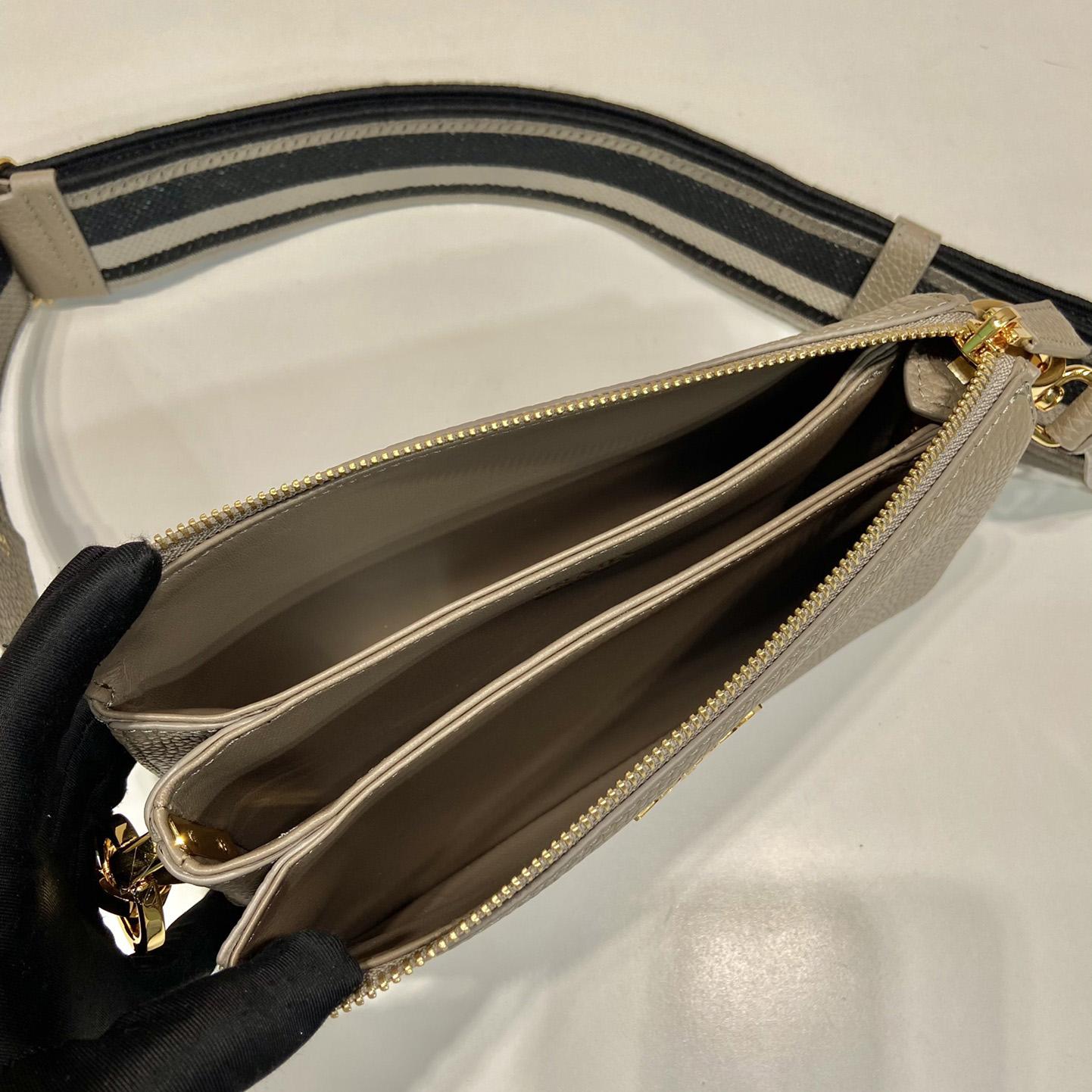 Prada Leather Shoulder Bag - 