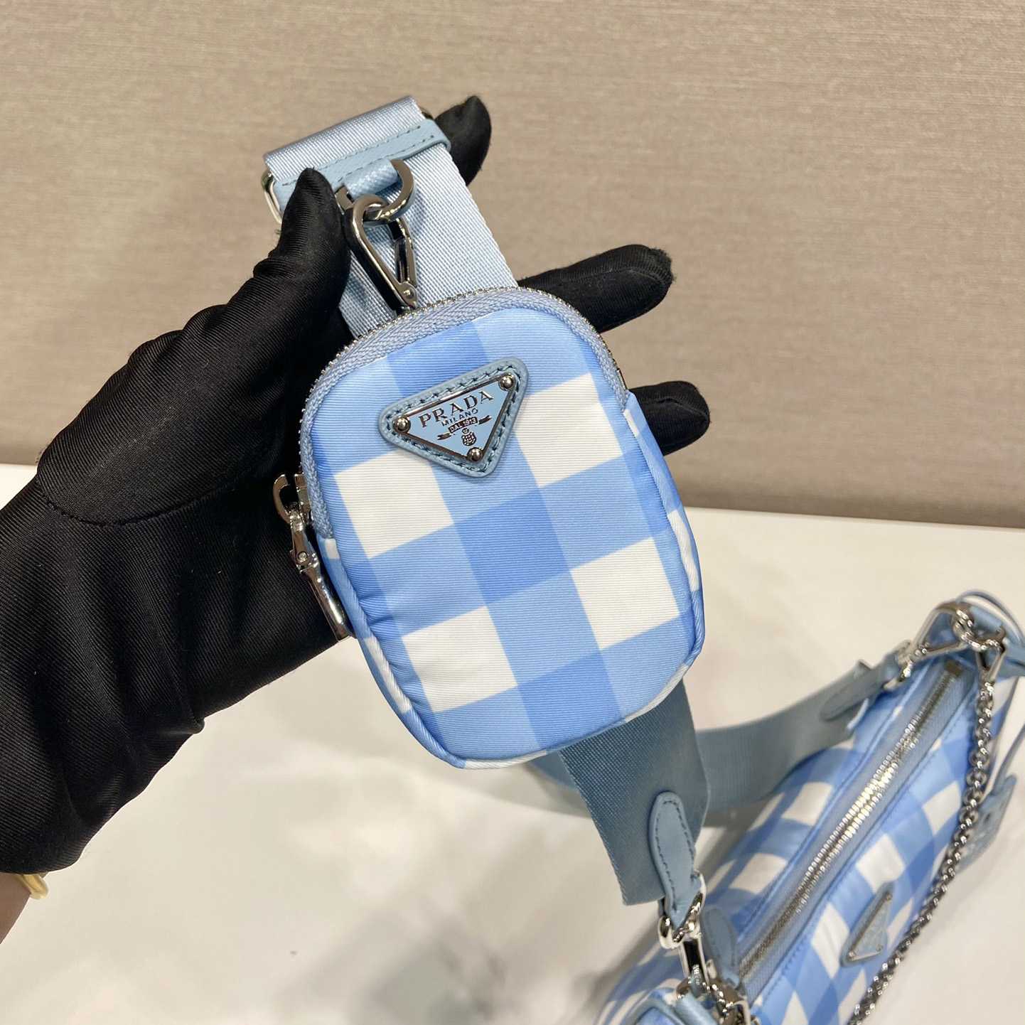 Prada Re-Edition 2005 Printed Re-Nylon Bag - 