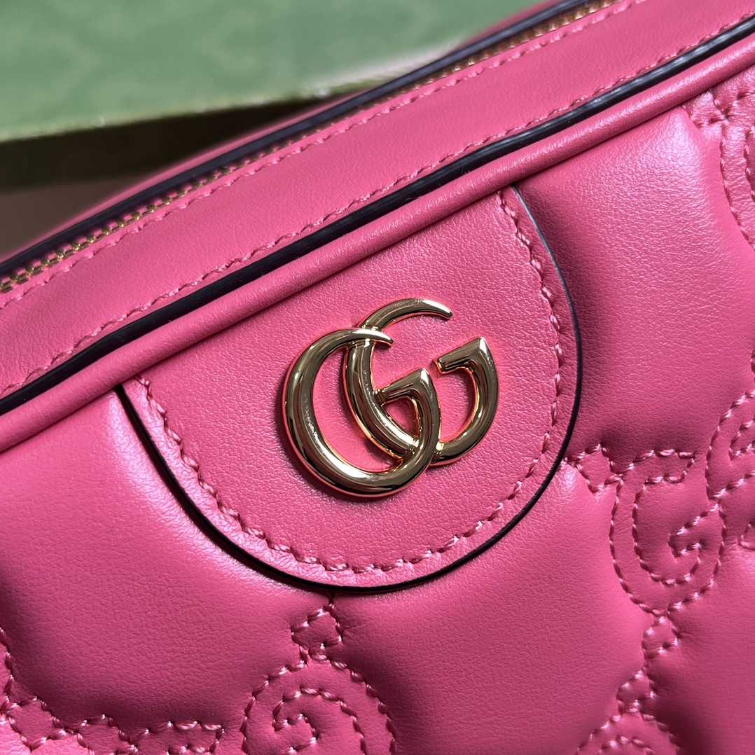 Gucci GG Matelassé Small Bag(21.5-17-7.5cm) - 