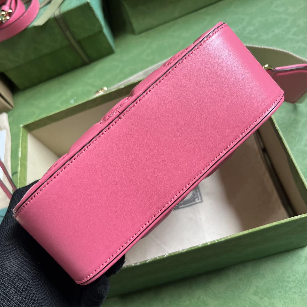 Gucci GG Matelassé Small Bag(21.5-17-7.5cm) - 