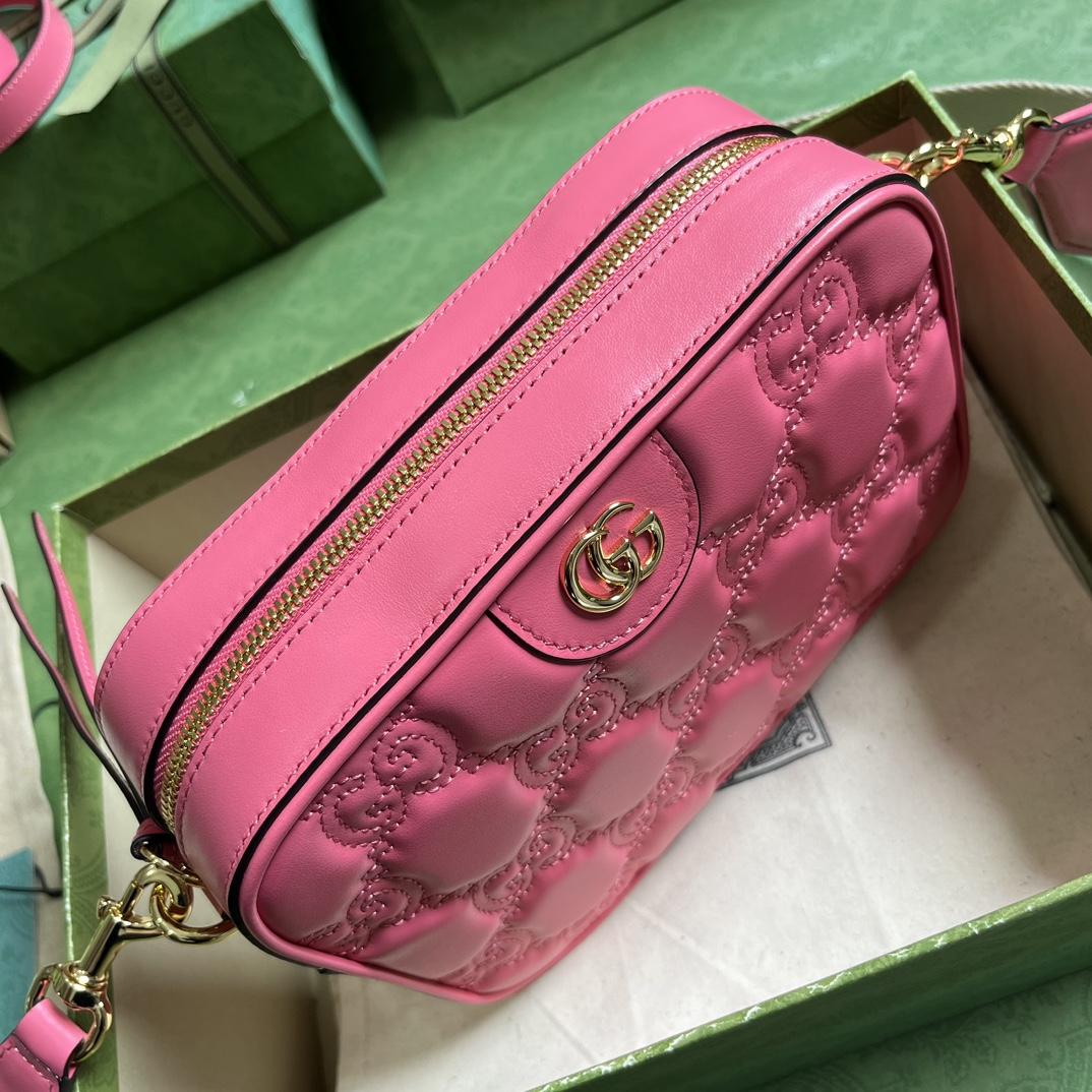 Gucci GG Matelassé Small Bag(21.5-17-7.5cm) - 