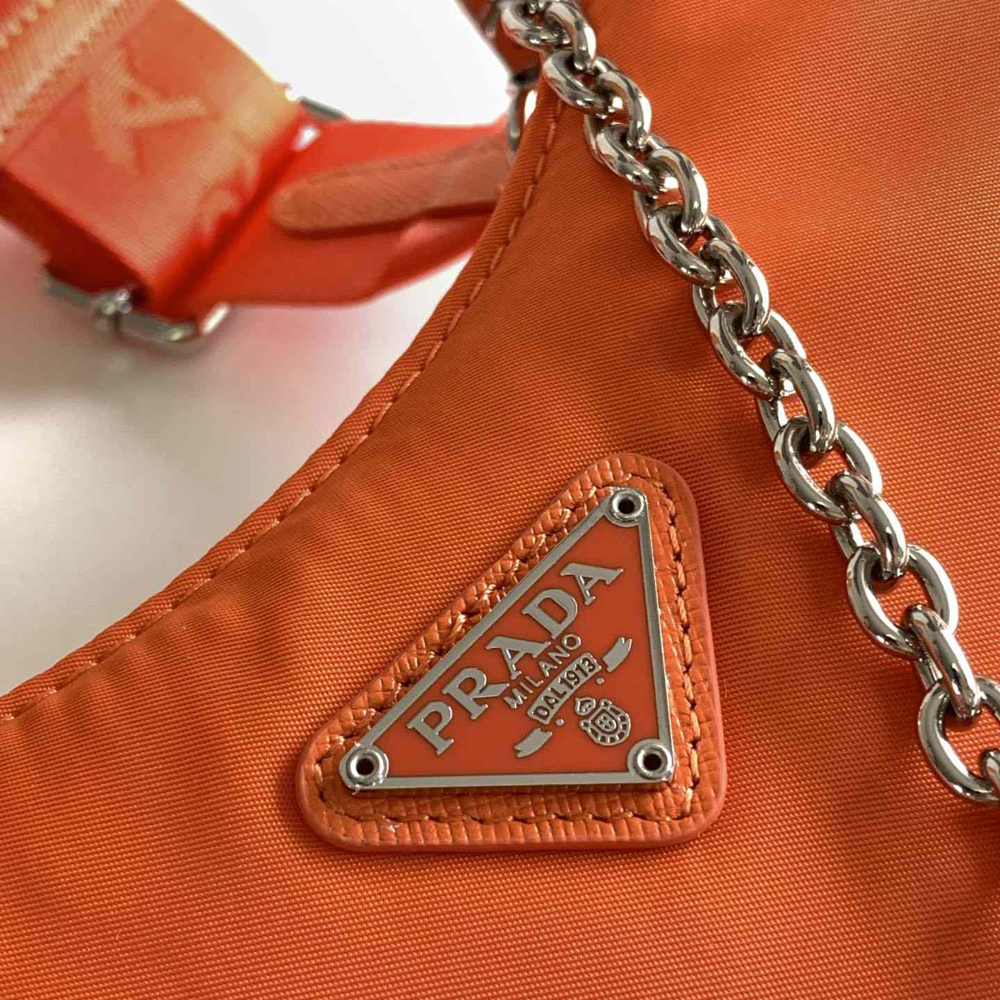 Prada Re-Edition 2005 Printed Re-Nylon Bag(22-12-6cm) - 