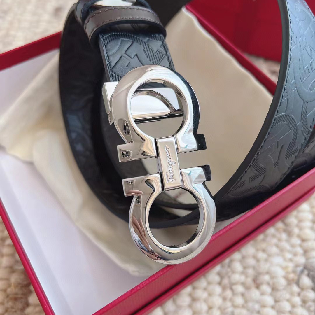 Ferragamo Reversible Leather Belt - 