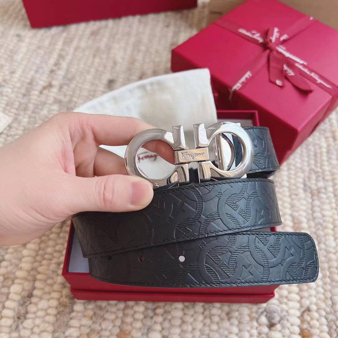 Ferragamo Reversible Leather Belt - 