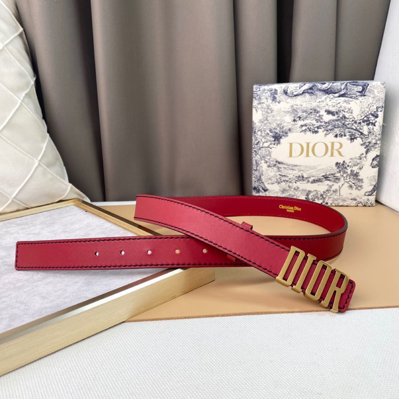 Dior D-Fence Reversible Belt  - 