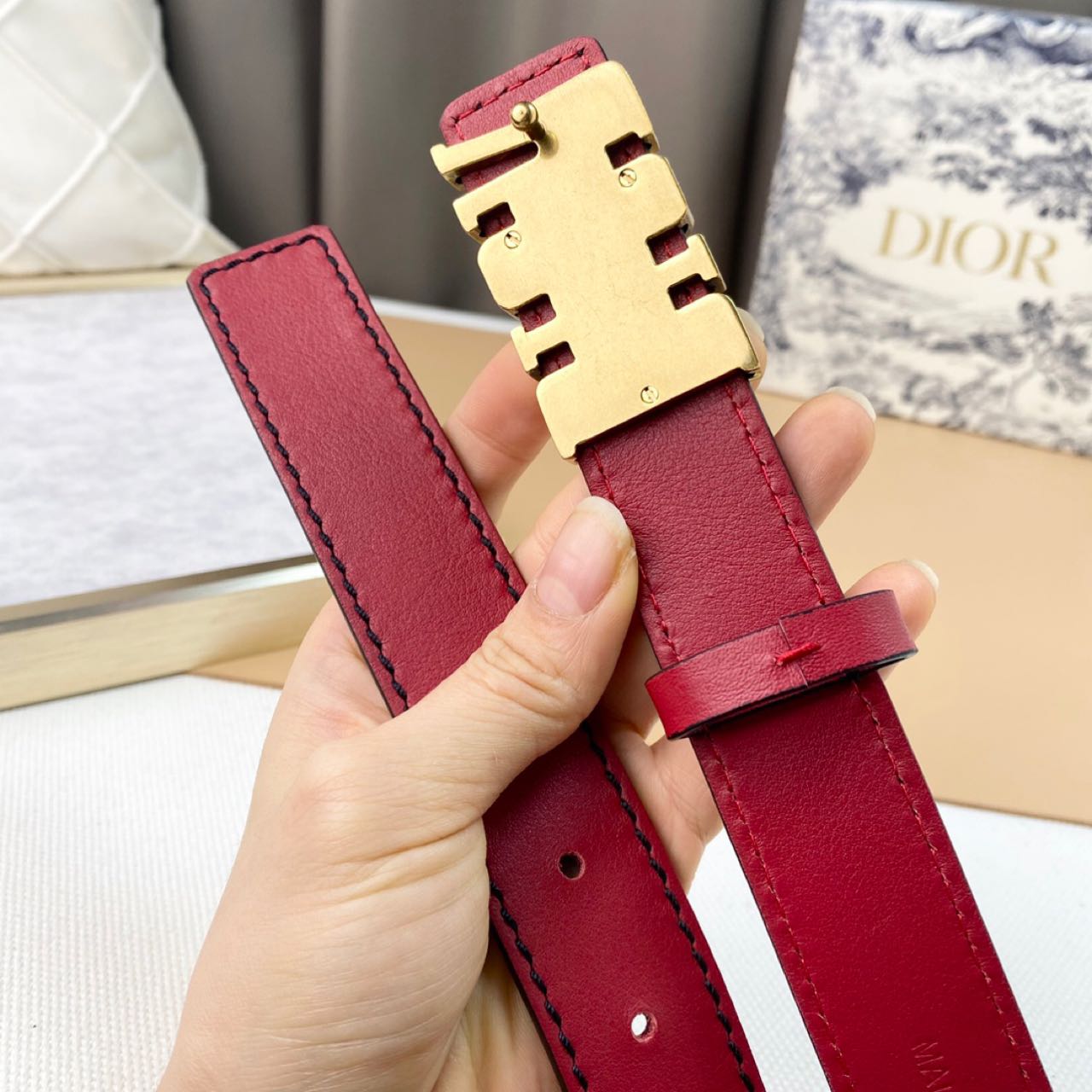 Dior D-Fence Reversible Belt  - 