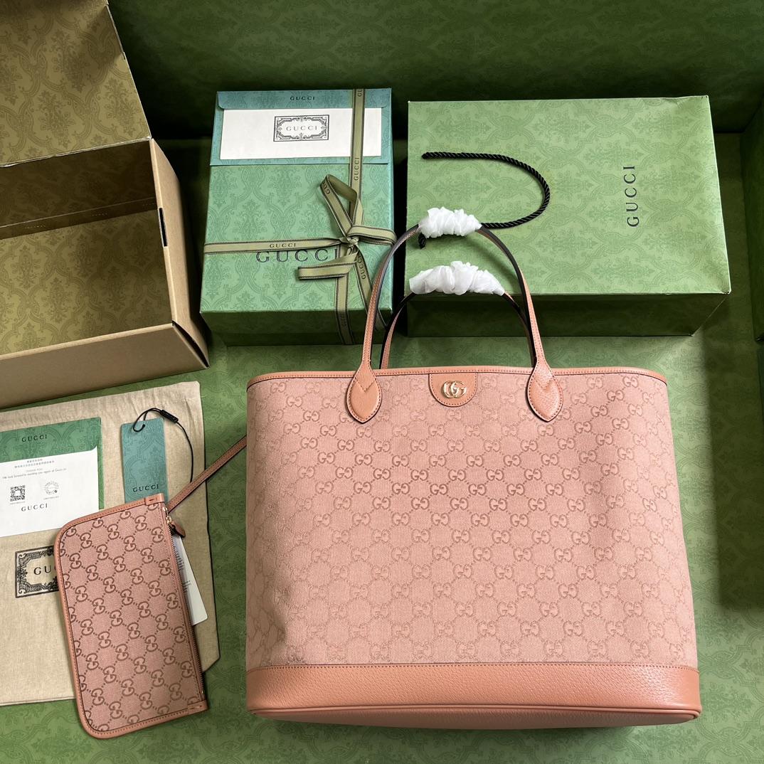 Gucci Ophidia GG Large Tote Bag(40x 33x 19cm) - 