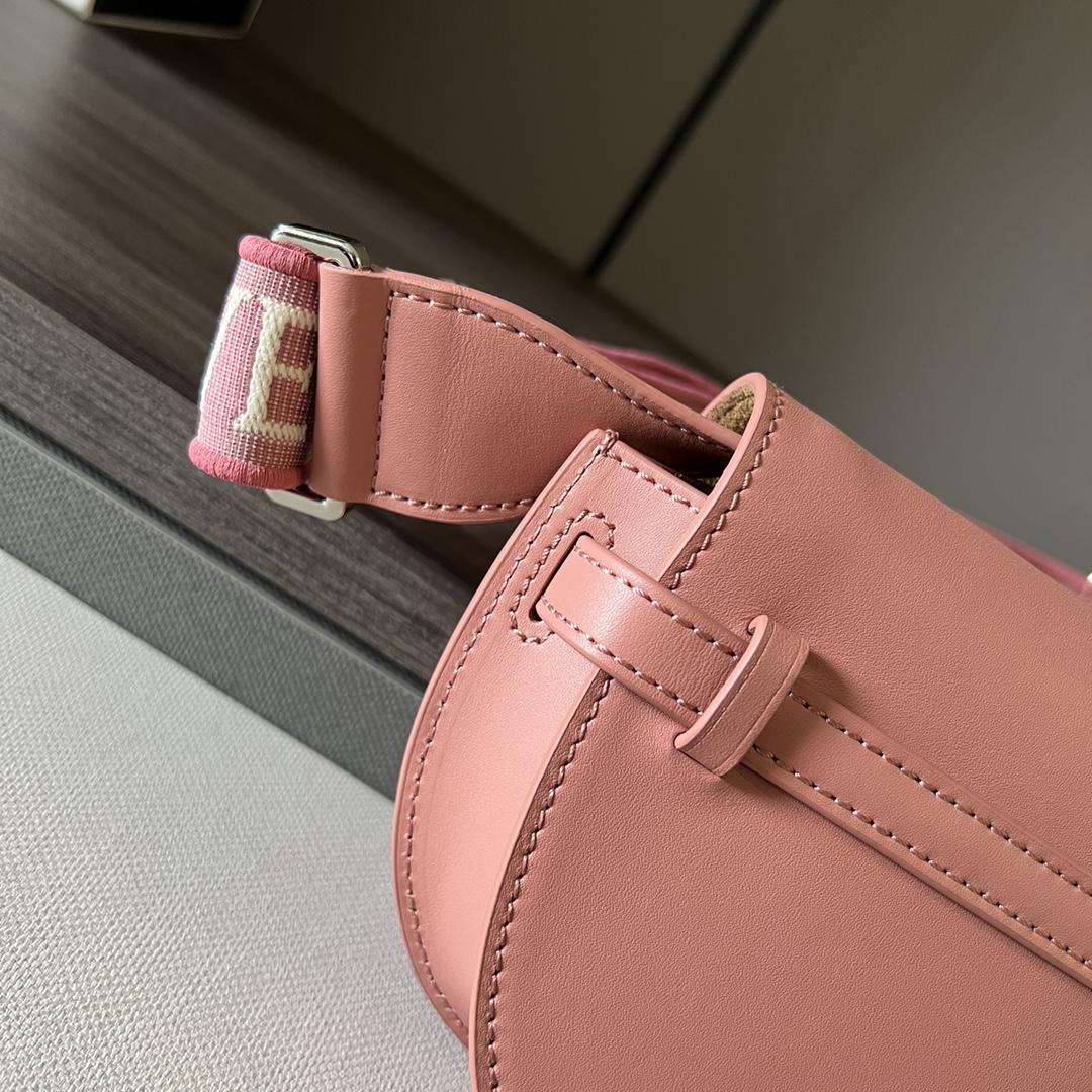 Loewe Mini Gate Dual Bag In Soft Calfskin And Jacquard - 