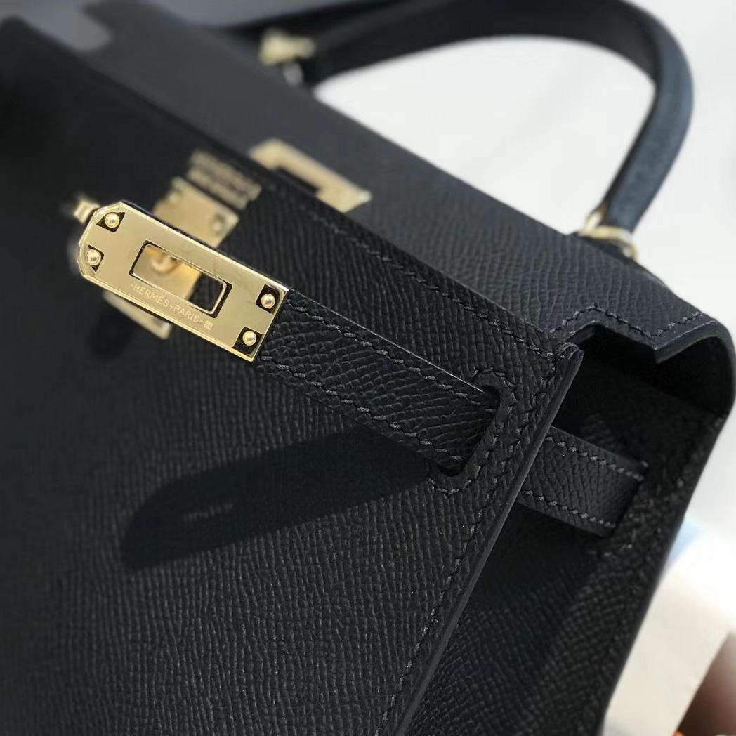 Hermes Kelly Handbag (19-13-6.5cm) - 