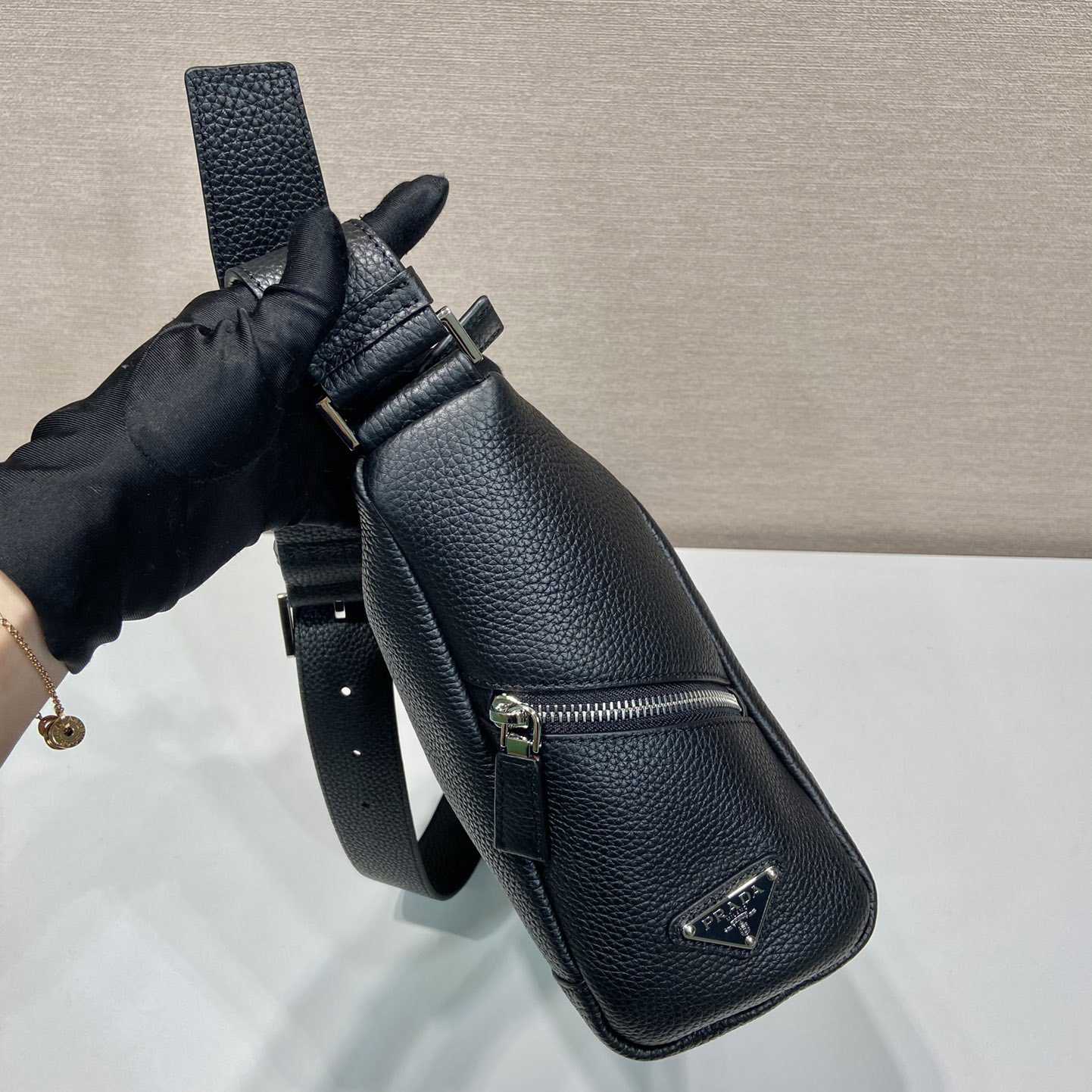 Prada Leather Bag With Shoulder strap - 