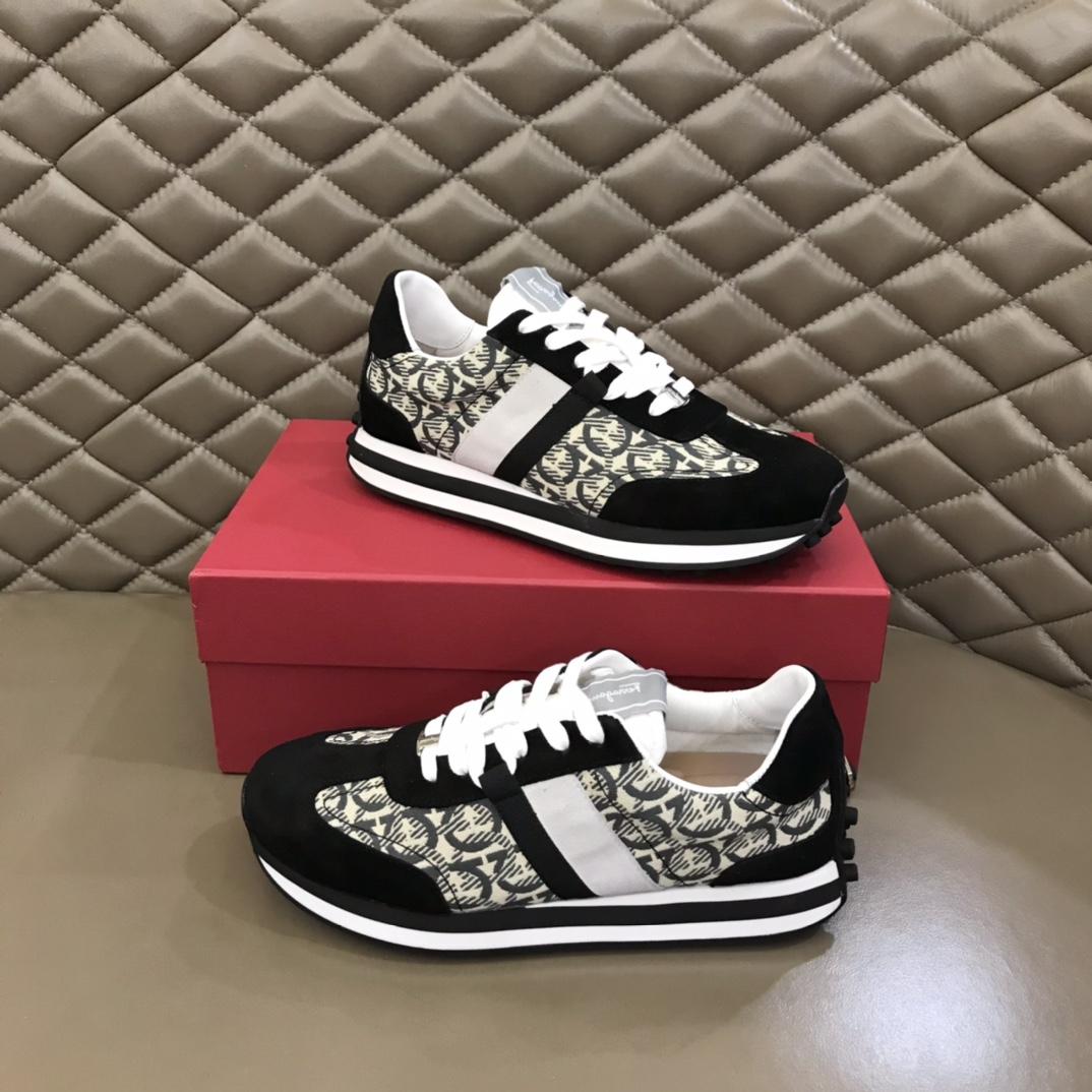 Ferragamo Fabric low-top Sneakers - 