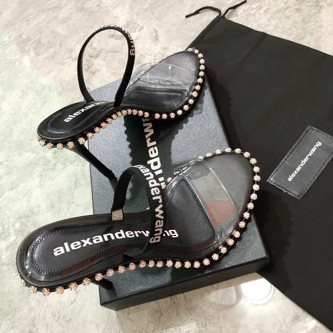 Alexander Wang Nova Pvc Strap Sandal   - 