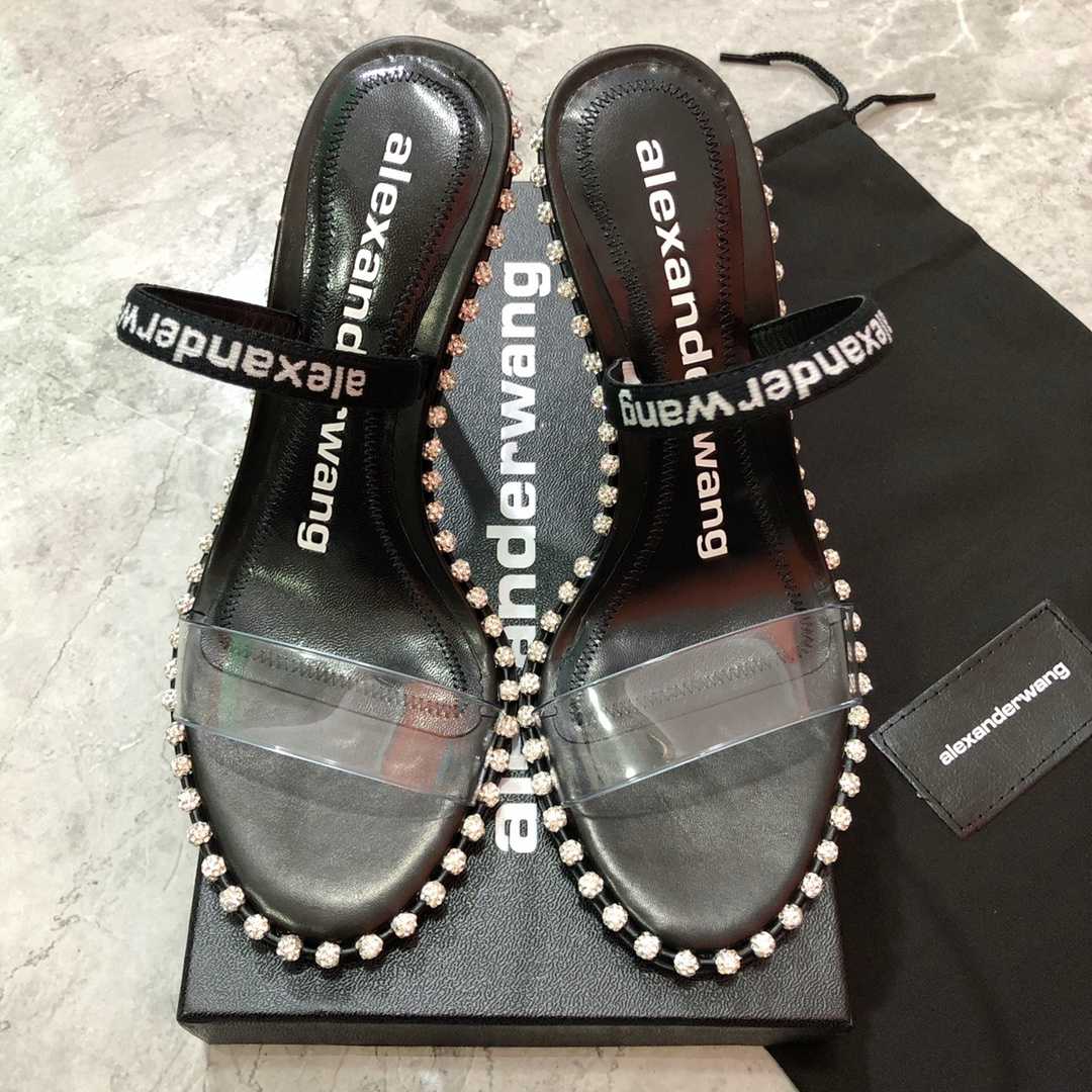 Alexander Wang Nova Pvc Strap Sandal   - 