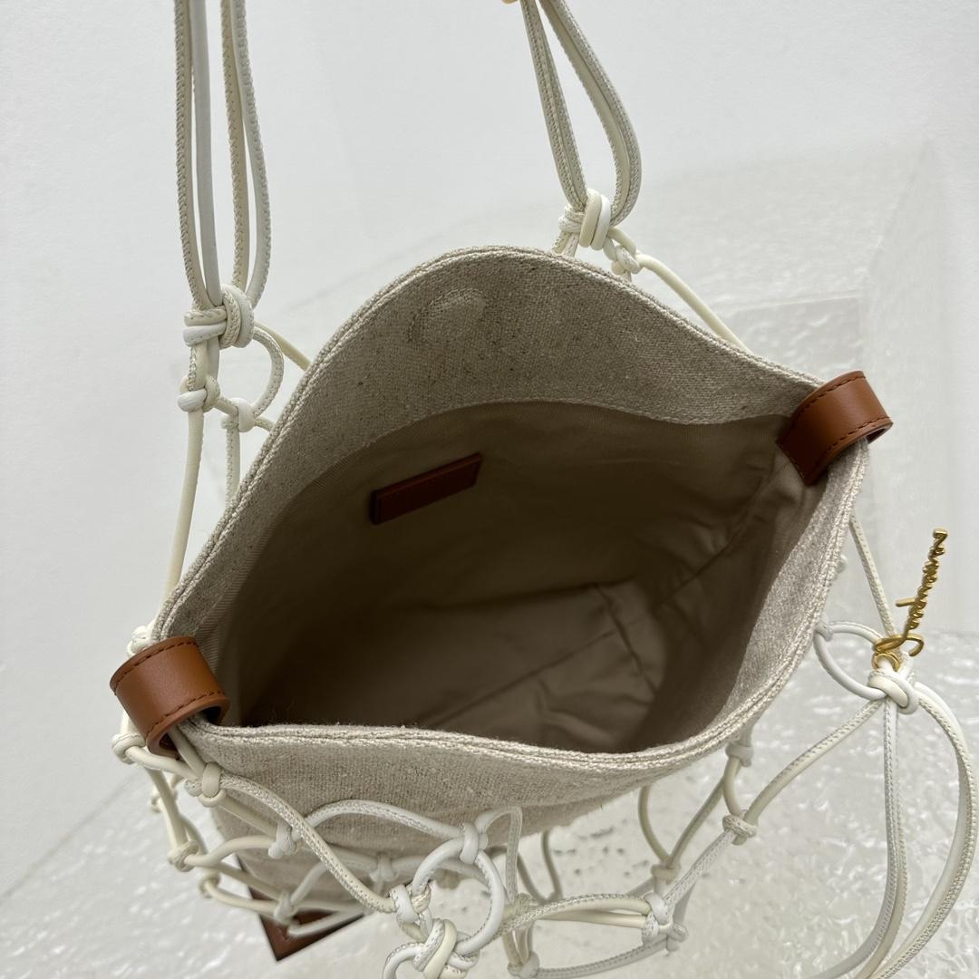 Jacquemus Le Petit Filet Pralu Tote Bag (10x27x21cm) - 