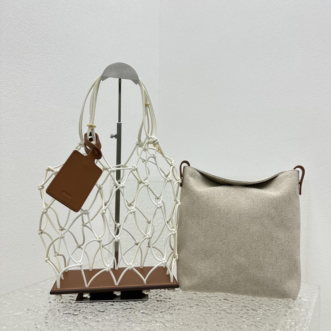 Jacquemus Le Petit Filet Pralu Tote Bag (10x27x21cm) - 