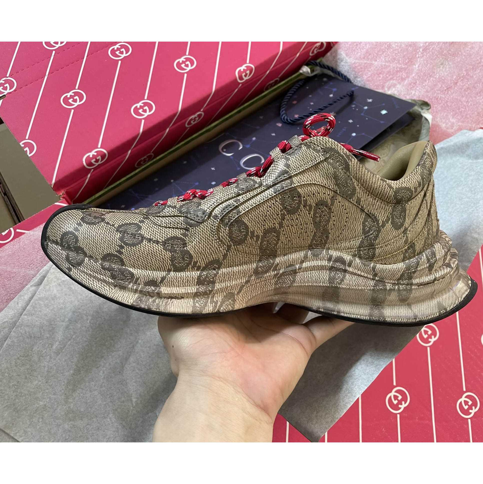 Gucci Run Sneaker (upon UK Size) - 