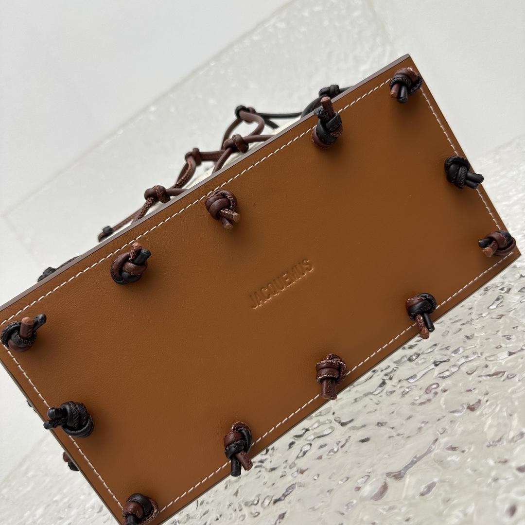 Jacquemus Le Petit Filet Pralu Tote Bag (10x27x21cm) - 