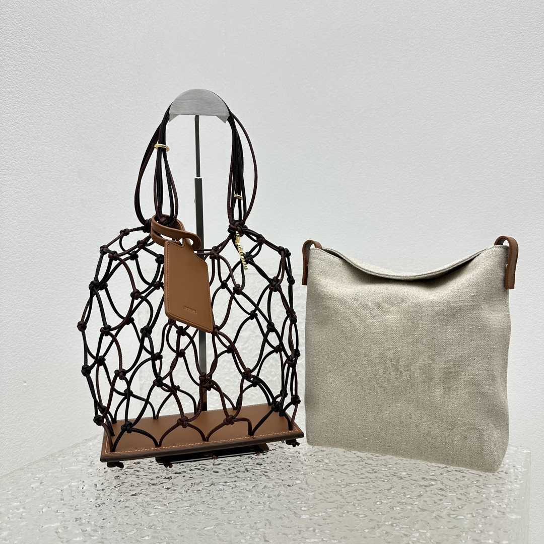 Jacquemus Le Petit Filet Pralu Tote Bag (10x27x21cm) - 