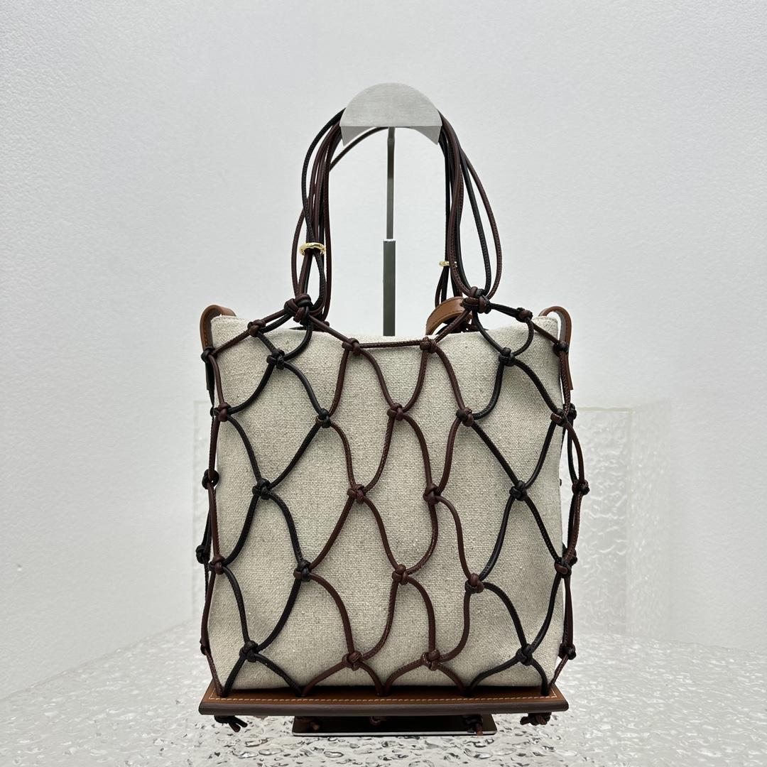 Jacquemus Le Petit Filet Pralu Tote Bag (10x27x21cm) - 