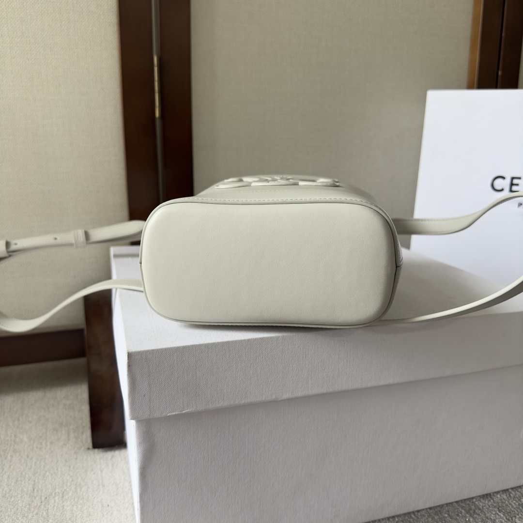 Celine Mini Bucket Cuir Triomphe In Smooth Calfskin  - 