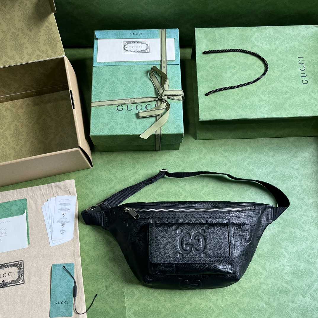 Gucci Jumbo GG Belt Bag(28x 18x 8cm) - 