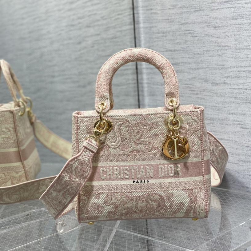 Dior Medium Lady D-lite Bag( 24--20-11cm) - 