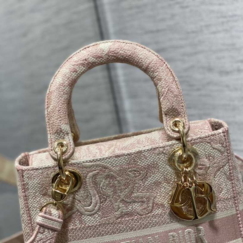 Dior Medium Lady D-lite Bag( 24--20-11cm) - 