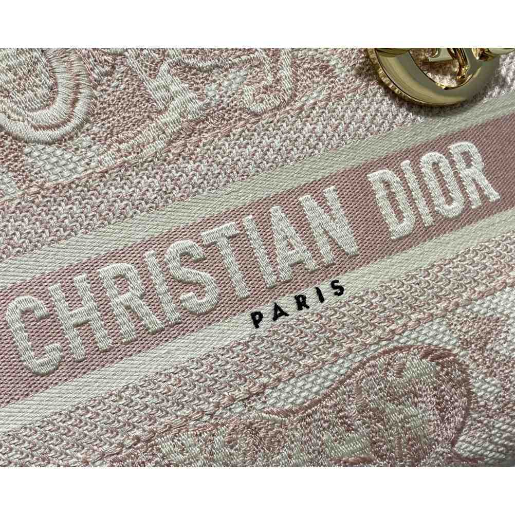 Dior Medium Lady D-lite Bag( 24--20-11cm) - 