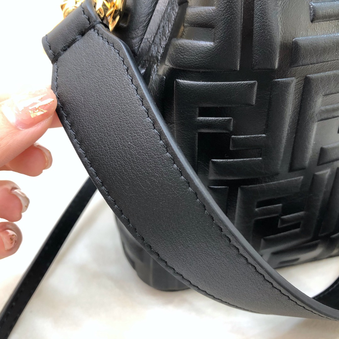 Fendi Tresor Black Leather Mini-bag - 