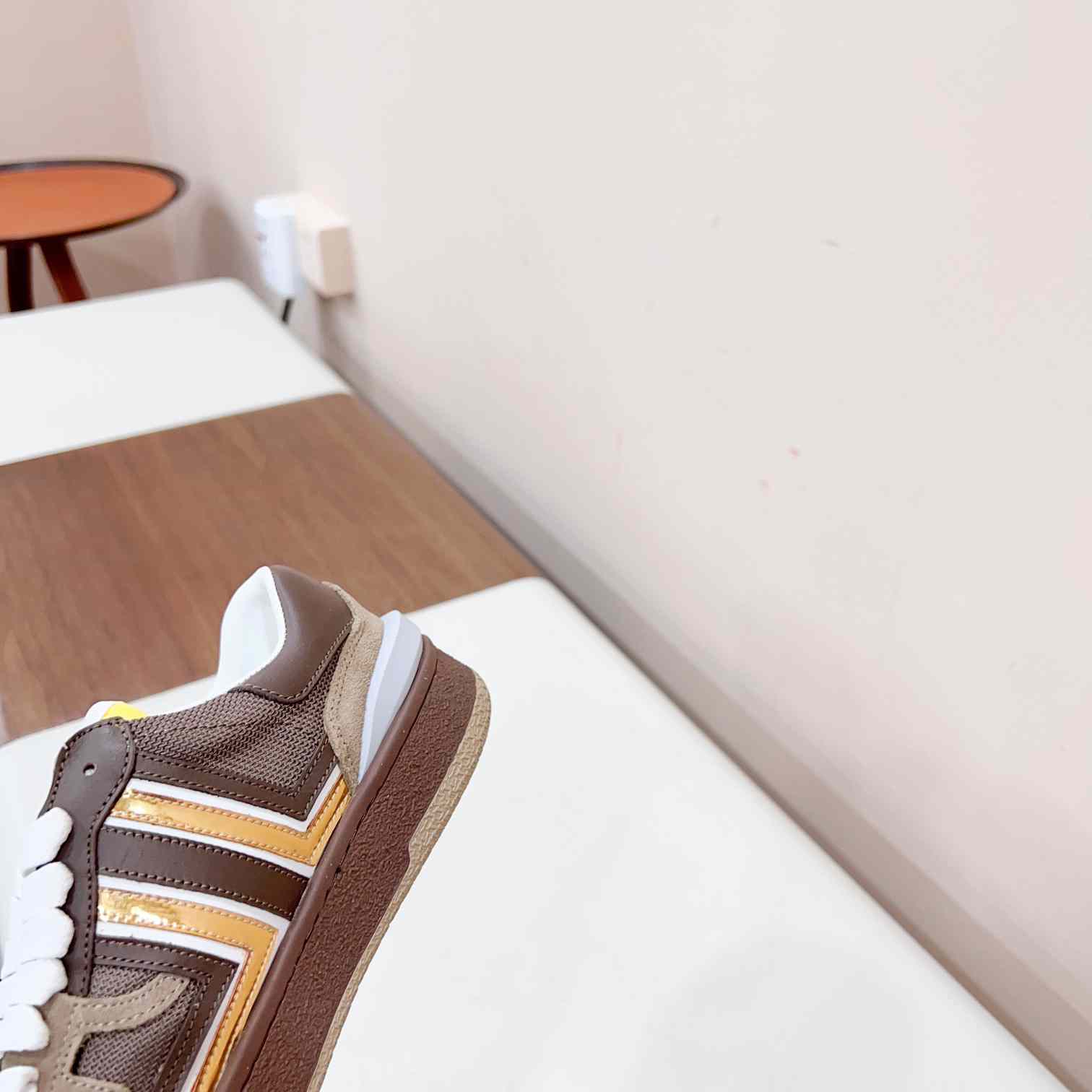 Lanvin Leather Low-top Clay Sneakers - 