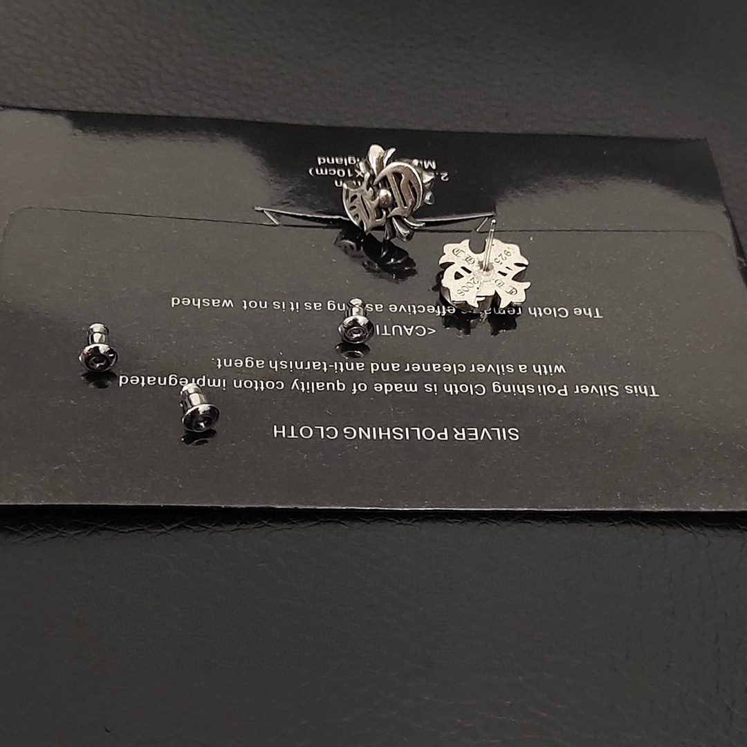 Chrome Heart Earrings - 