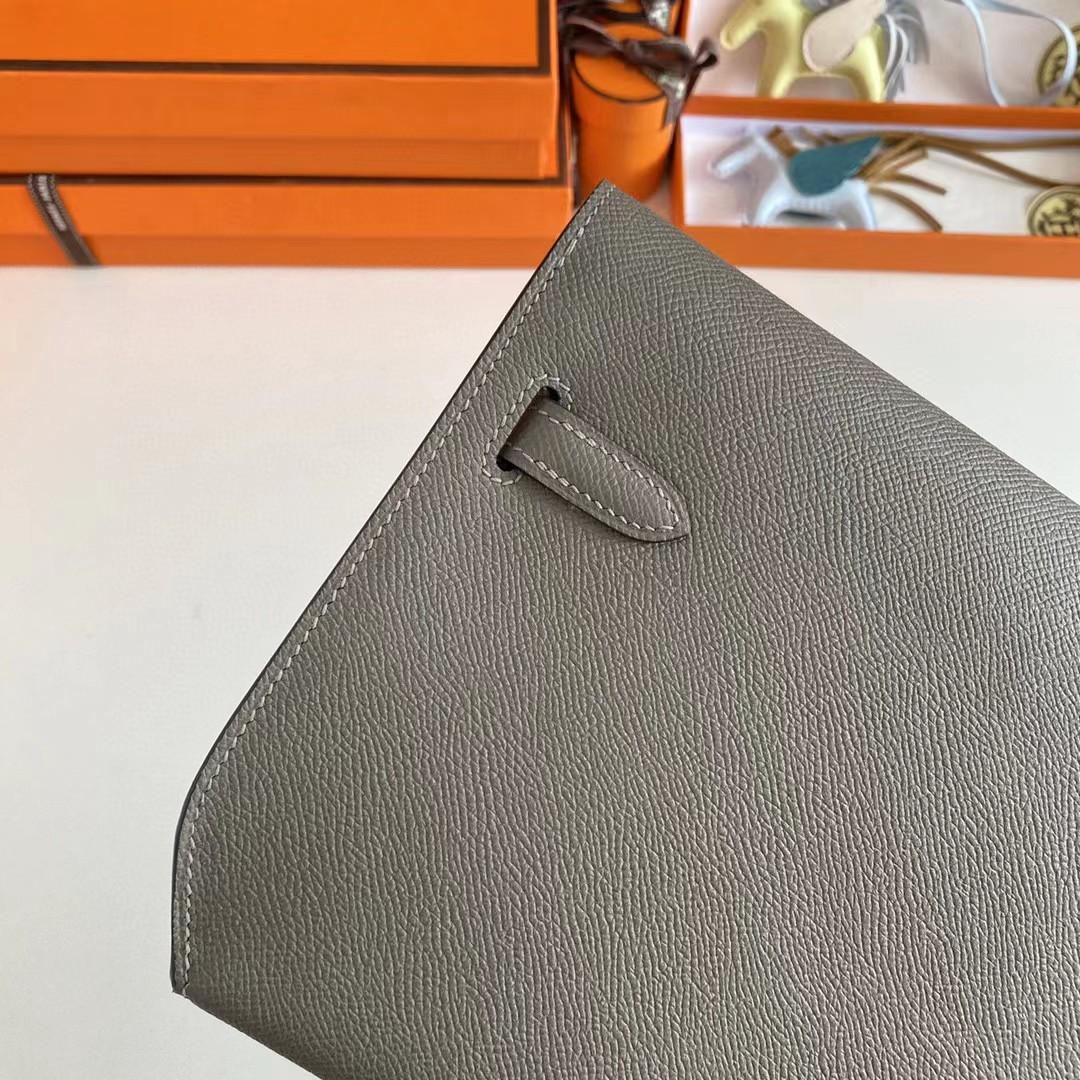 Hermes Kelly Dépêches Leather Bag (25-19-5cm) - 