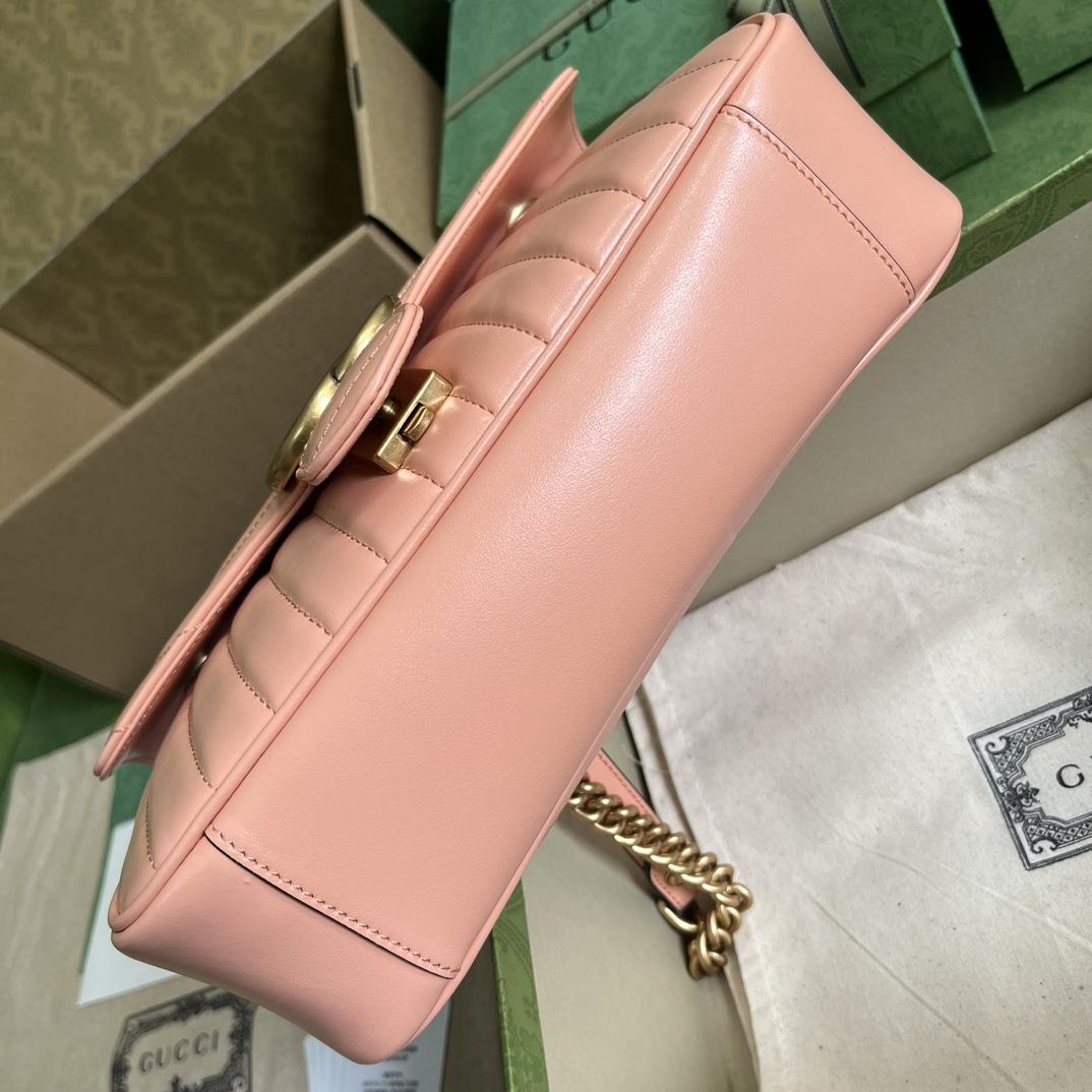Gucci GG Marmont Small Shoulder Bag(26*15*7cm)   - 