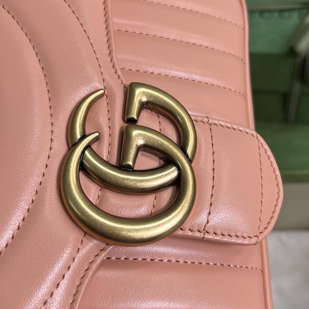Gucci GG Marmont Small Shoulder Bag(26*15*7cm)   - 