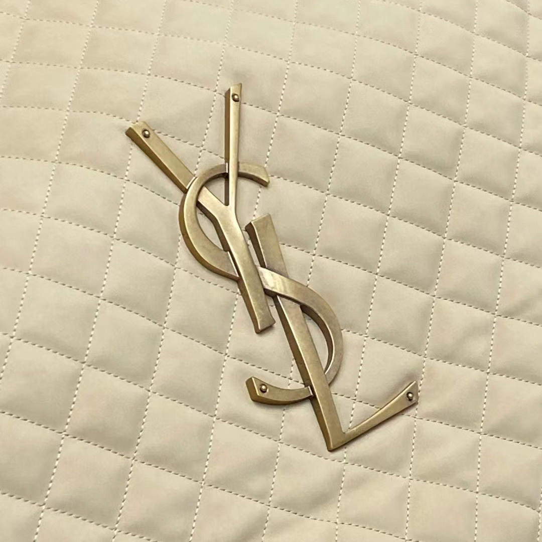 Saint Laurent Icare Extra large Embellished Quilted Leather Tote (58-34-8cm) - 