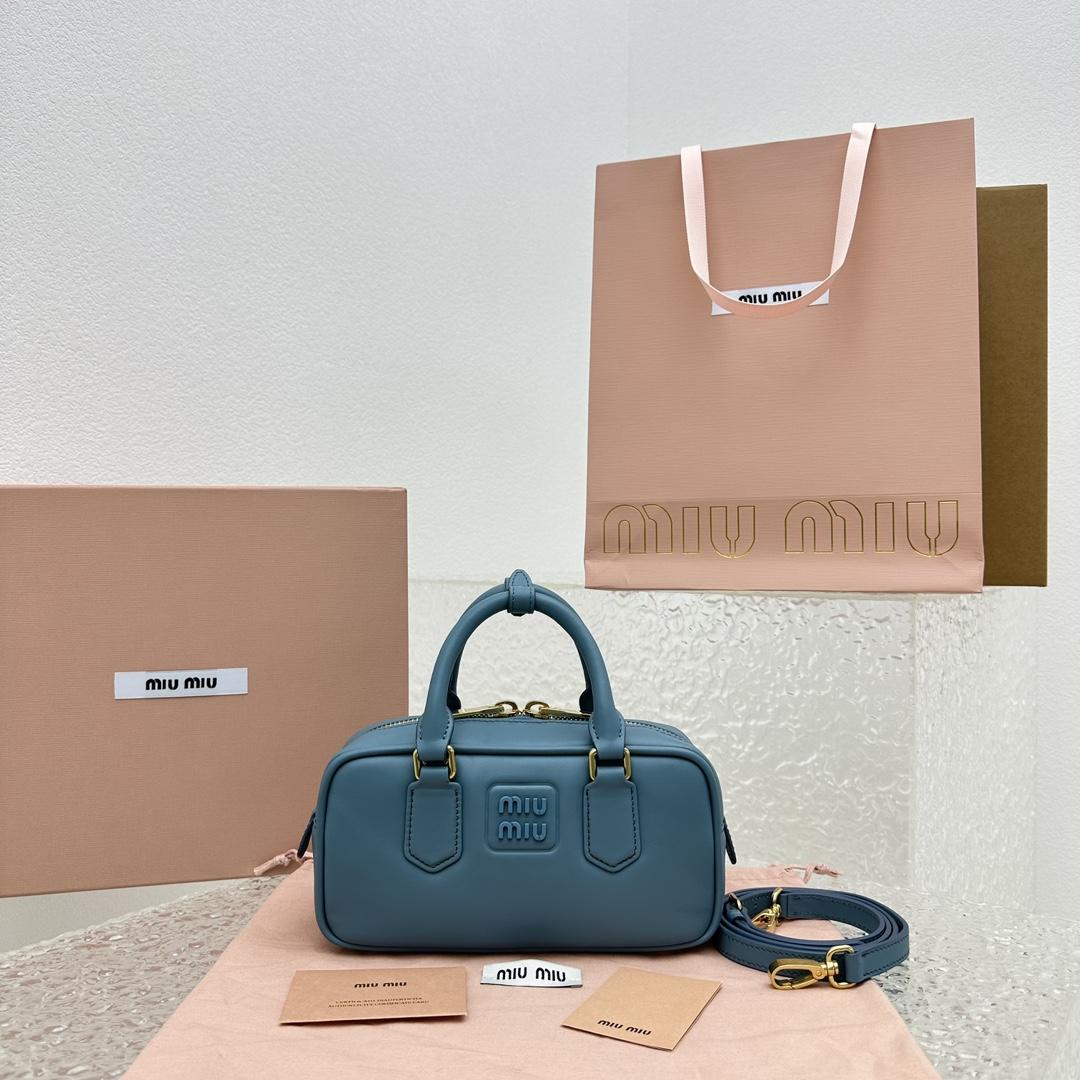 Miu Miu Arcadie Leather Bag - 
