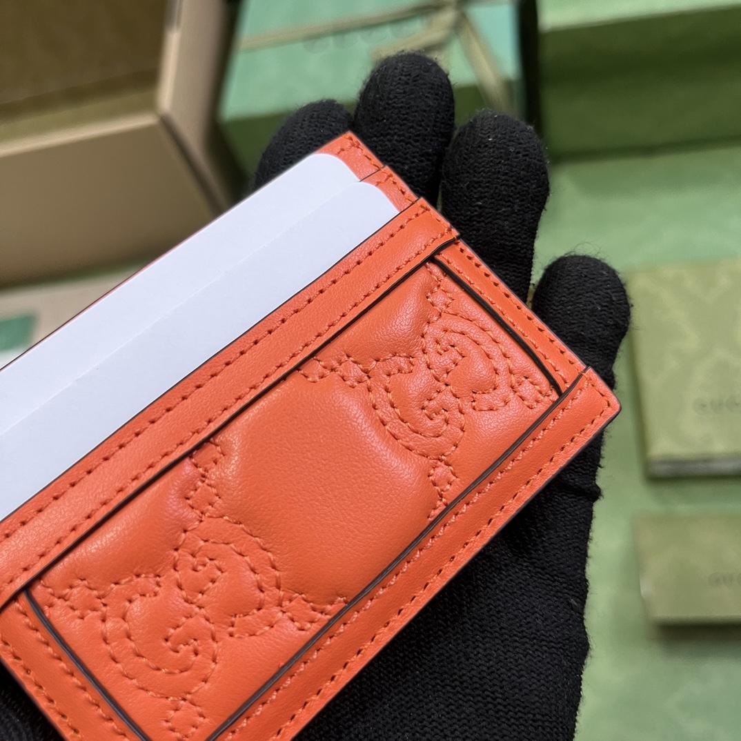 Gucci GG Matelasse Card Case - 