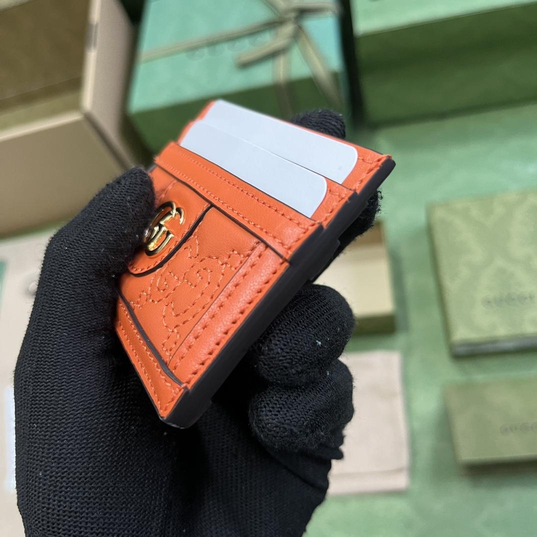 Gucci GG Matelasse Card Case - 