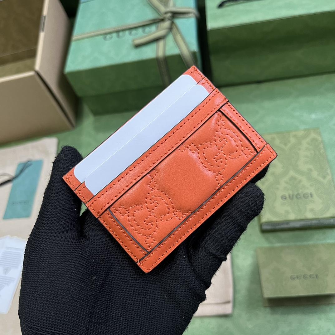 Gucci GG Matelasse Card Case - 