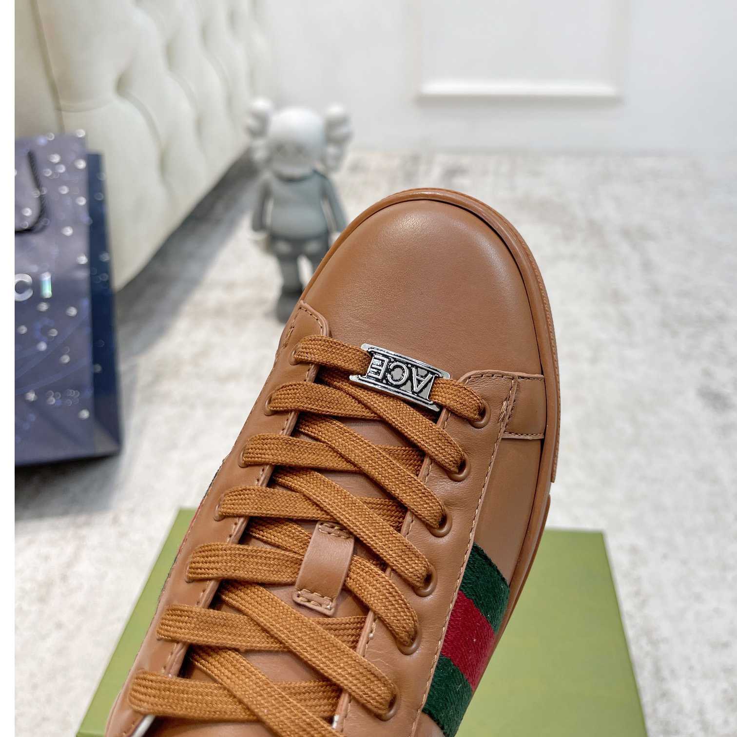Gucci Ace Sneaker With Web (upon uk size) - 