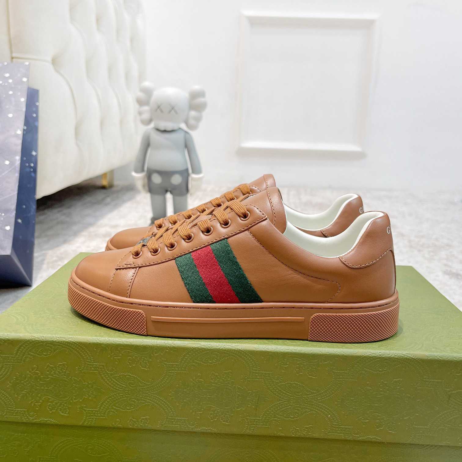Gucci Ace Sneaker With Web (upon uk size) - 