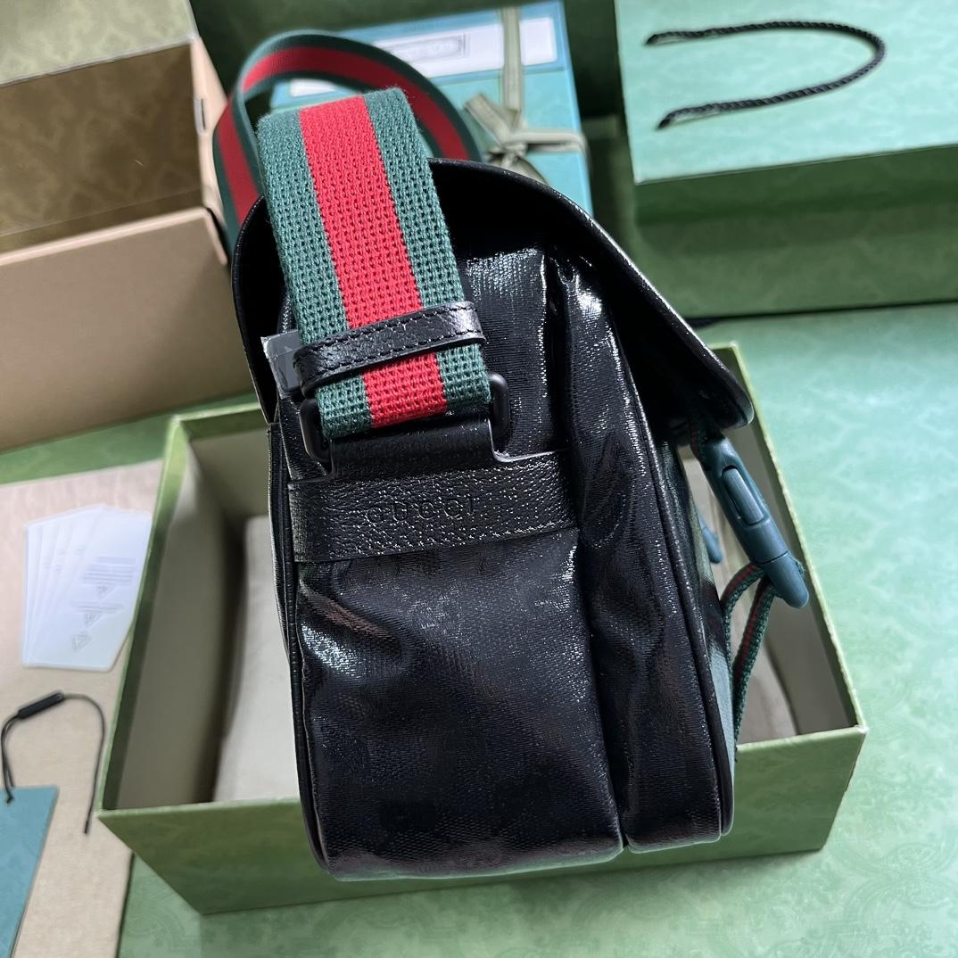 Gucci GG Crystal Messenger Bag (27x 20x 10cm) - 