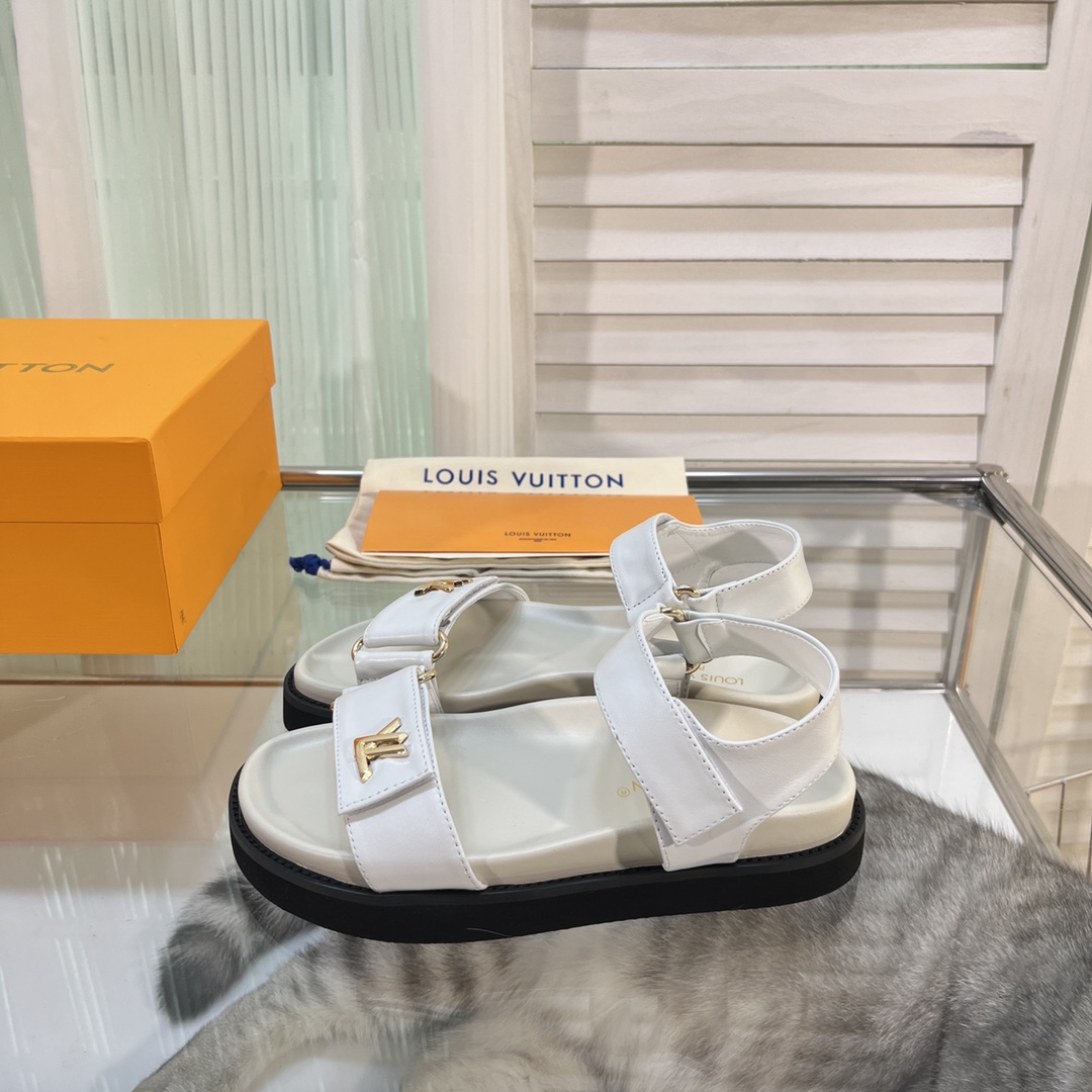 Louis Vuitton LV Sunset Comfort Flat Sandal    - 