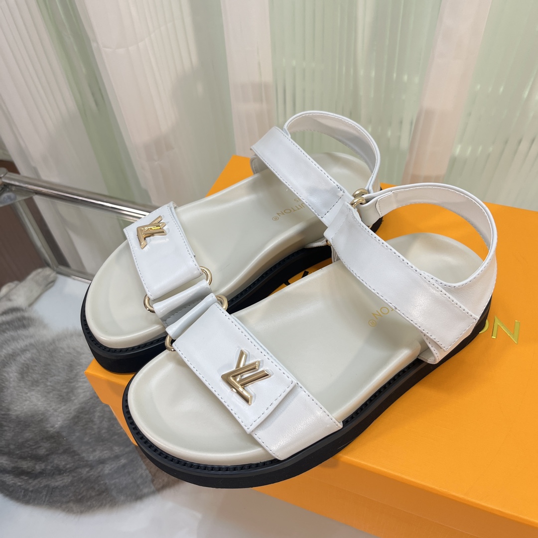 Louis Vuitton LV Sunset Comfort Flat Sandal    - 