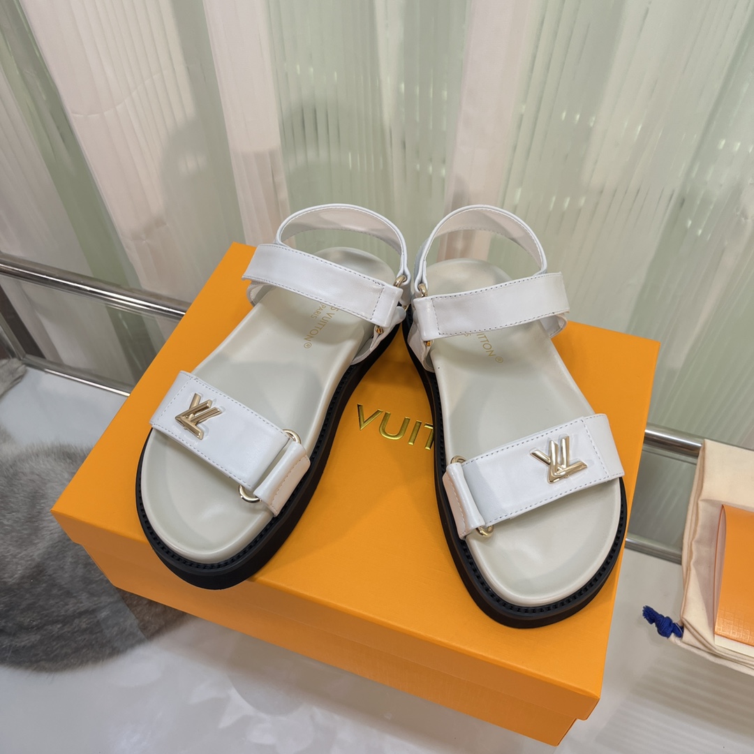 Louis Vuitton LV Sunset Comfort Flat Sandal    - 