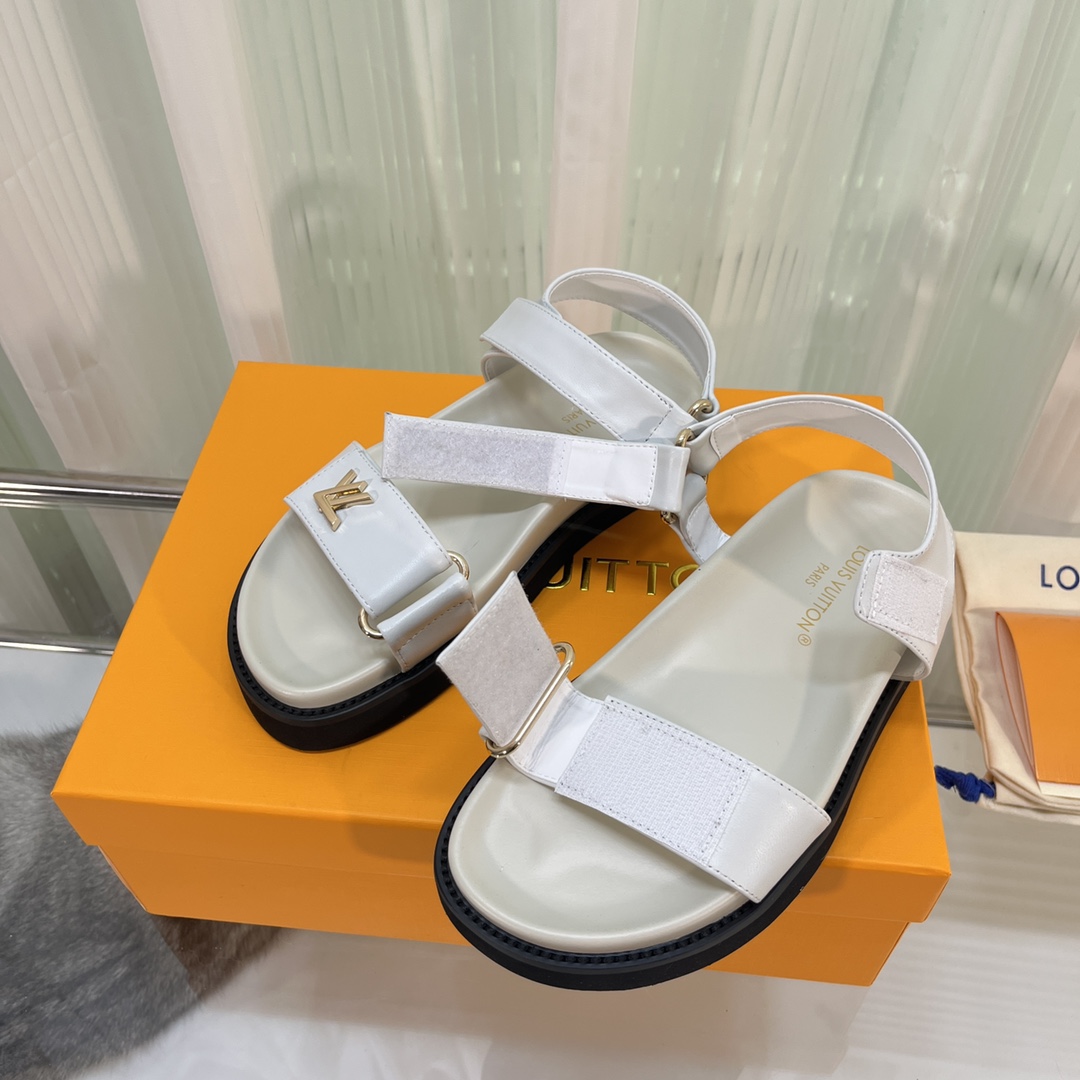 Louis Vuitton LV Sunset Comfort Flat Sandal    - 
