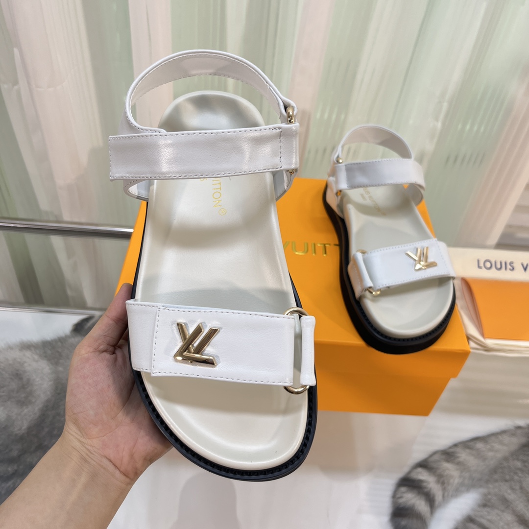 Louis Vuitton LV Sunset Comfort Flat Sandal    - 